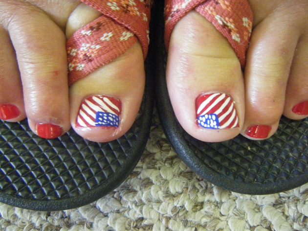 American Pride (toes)