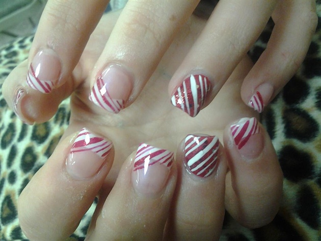 Candy cane french.