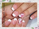 white french Floral, 