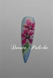 Acrylic silk, flat design by Dorota 