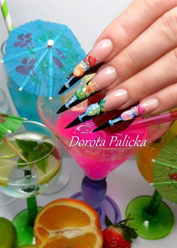 competition nail art by Dorota Palicka