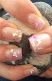 Gel With Butterfly Glitter Mix