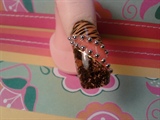 Tabacco zebra nail.