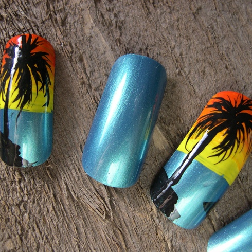 Silhouette Palms