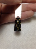 Black With Gold Striping Tape. 