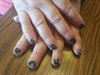 Jamberry Black Floral