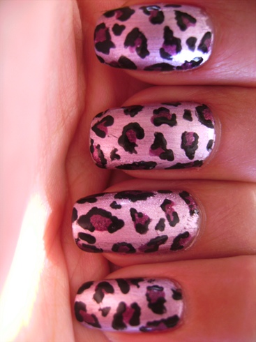 Pink Chrome Leopard
