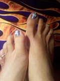 Toes-blue