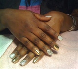 MINX and Bling nails