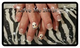 snowman nails with snow hills