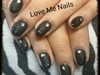 Matte Nails With Some Bling! 
