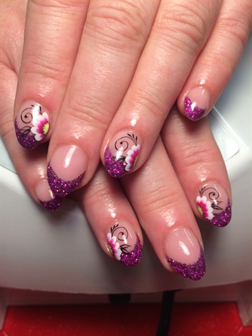 Gel Nails With One Move Nail Art
