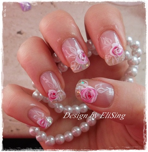 Roses and sparkles