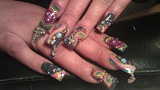 crazy color nails