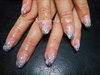 inlay glass nails