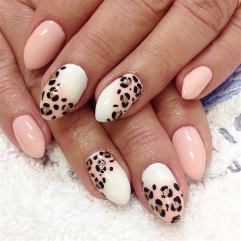 Ombr&#233; Leopard print 