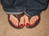 Dorothy Red Rock Star Toes