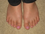 Baby Pink Rock Star Toes