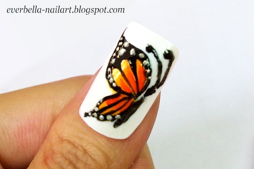 Hand Painted Butterfly
