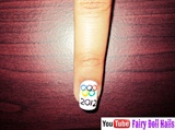 London Olympics 2012 Nail Art