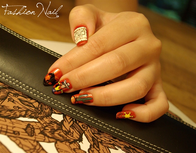 Nail art contest - Western