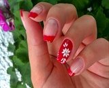french nails design