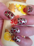 Cheetah Print (short nails)