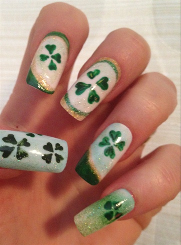 St Patrick&#39;s Day Nails