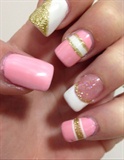 Pink &amp; Gold French Bling