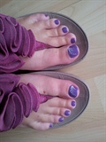 Grape Swirl for toes
