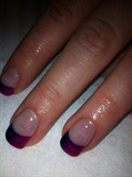 purple and pink freehand