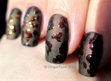 Matte Animal Print with Fantasy Fire