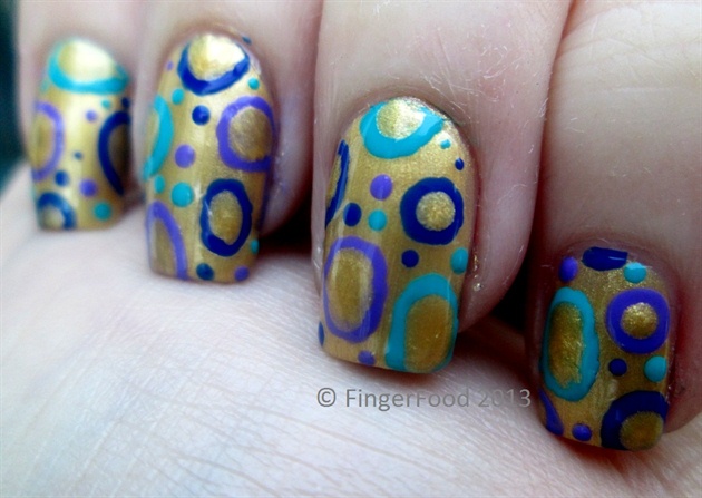 #33DC - Artwork with 3 fave polishes