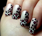 Leopard print over French