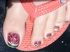 Rockstar Watermelon toes