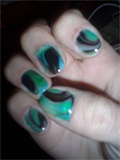 My first water marble