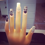 Chanel nails art 