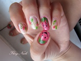 Strawberries on my nails