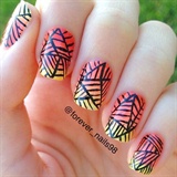 Tribal Ombre Nails