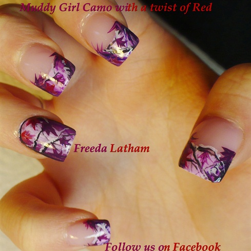Muddy Girl Camo with a twist of Red