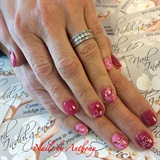Spring Cherry Blossom Nails in Bedford