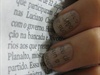 Newspaper Nails/Unhas de Jornal
