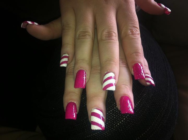 yummy pink candy canes :)