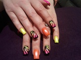 neon brights inspired by Radi D :)