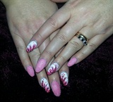 cherry blossom with pink flocking :)