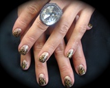 Cheetah Gel Manicure