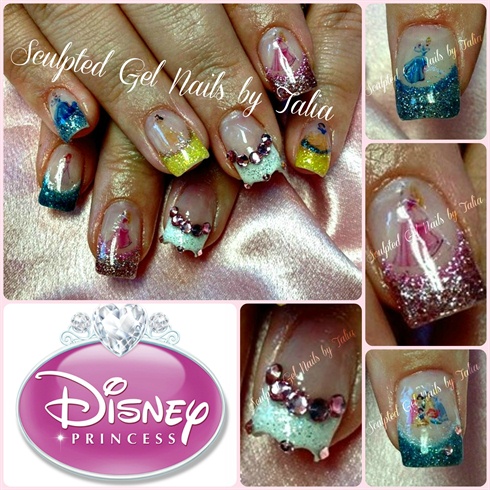 Disney Princess Nails!