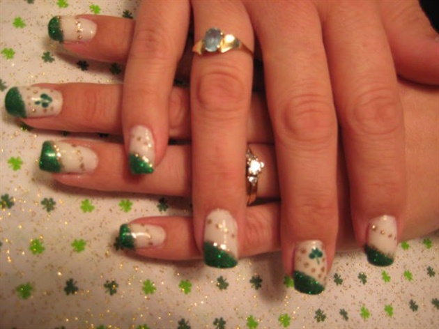 St. Patrick's Day Nail Art Tutorial - wide 8