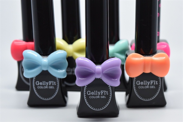All Gel Polish used from GellyFit Australia.\nI chose to use all colours of the rainbow.
