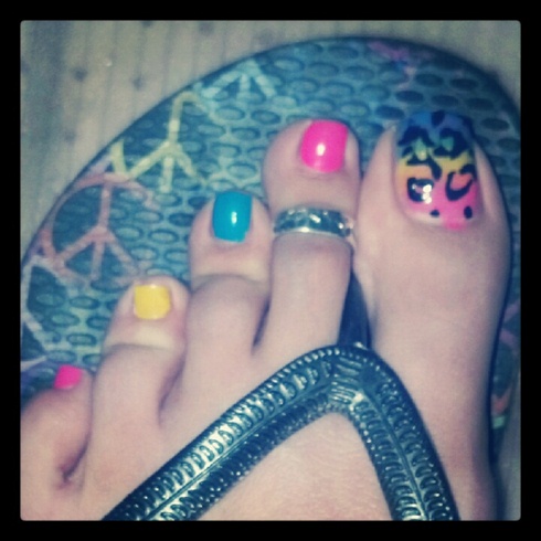 leopard toe 